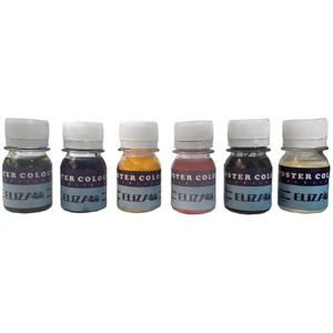 گواش 6 رنگ الیزا کد 6PC-30ML