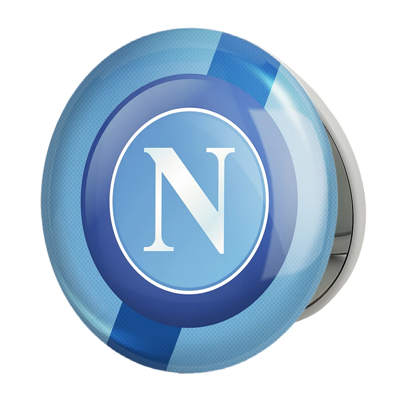 آینه جیبی خندالو طرح باشگاه ناپولی مدل تاشو کد 27409 