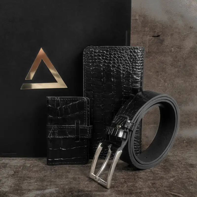 ست هدیه چرم آراهمراه مدل ART39