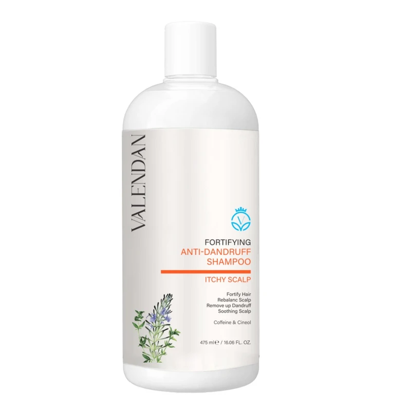 شامپو ضد شوره مو ولندان مدل کافئین و سینئول حجم 475 میلی لیتر