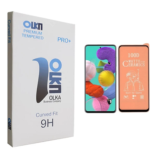 محافظ صفحه نمایش مات الکا مدل +PRO مناسب برای گوشی موبایل سامسونگ galaxy A71