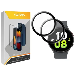 محافظ صفحه نمایش نانو اسپریگ مدل SPG مناسب برای ساعت هوشمند سامسونگ Galaxy Watch 5 44mm بسته دو عددی