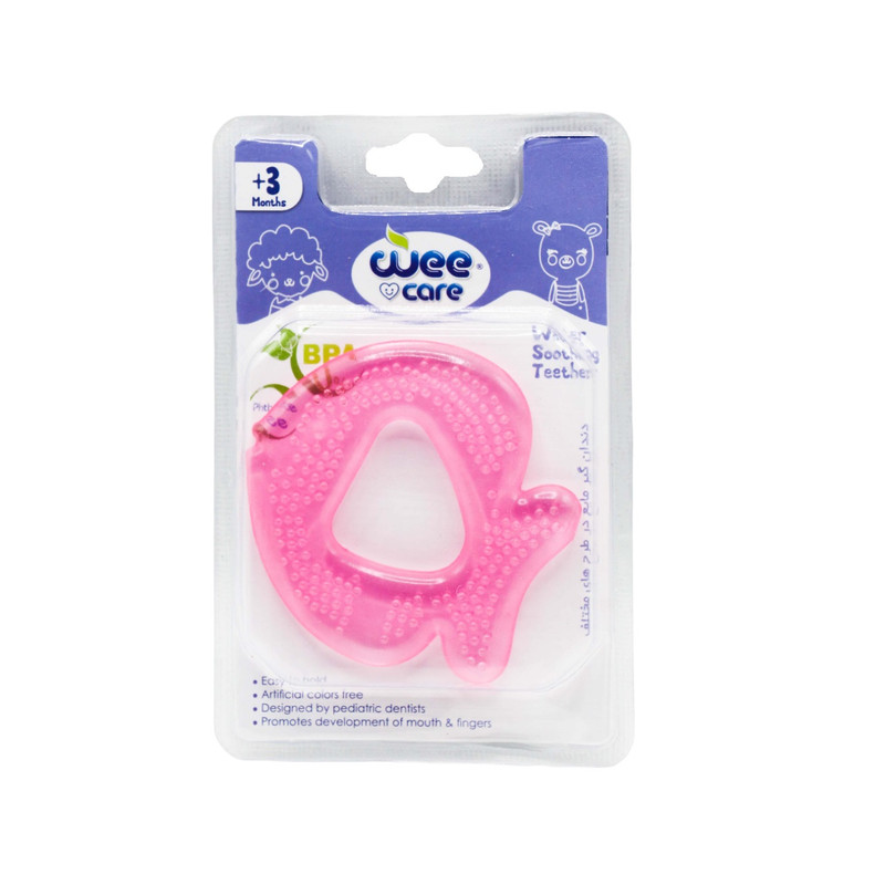 دندان گیر کودک وی کر مدل آرامش بخش طرح ماهی  T401.2