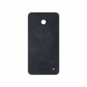 MAHOOT Graphite Buffalo Leather Cover Sticker for Nokia Lumia 630