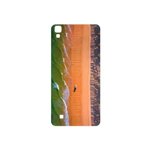 MAHOOT Beach and Green Sea Cover Sticker for LG X Power