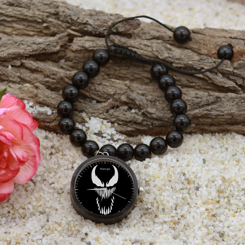 ساعت مچی عقربه ای ناکسیگو مدل ونوم کد BF13076 ساعت مچی عقربه ای ناکسیگو مدل ونوم کد BF13076