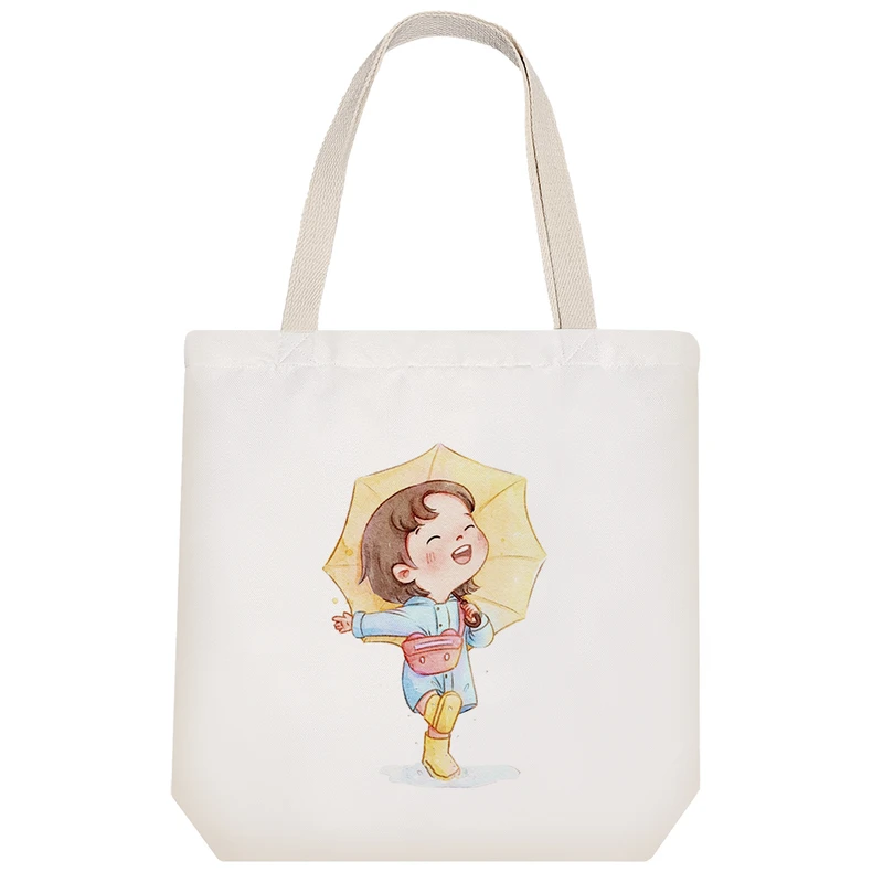 ساک خرید خندالو مدل دخترانه کودکانه کد 3179