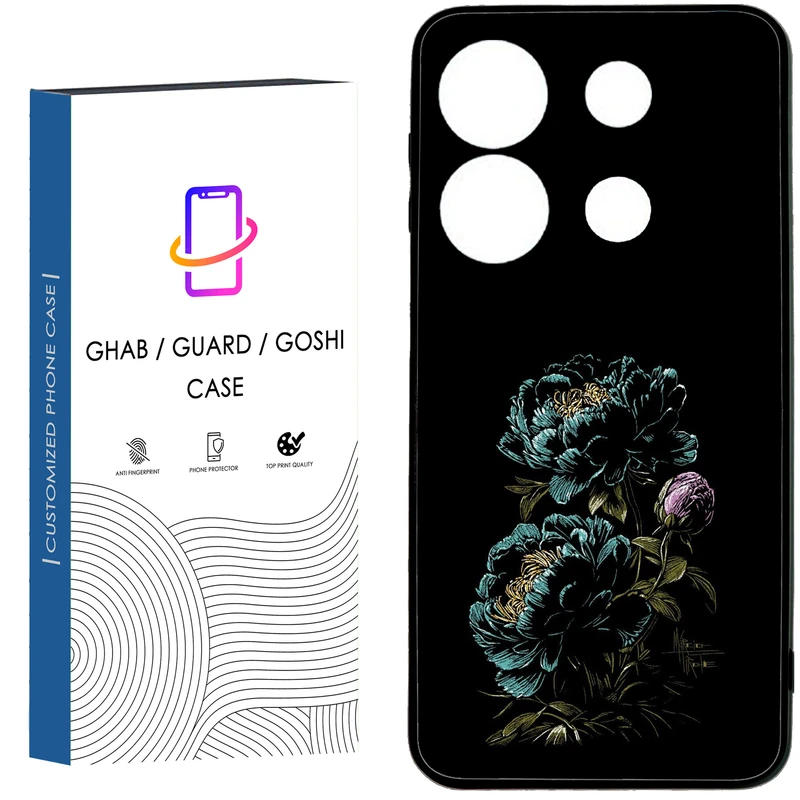 کاور قاب گارد گوشی طرح دخترانه کد 40 - tpu مناسب برای گوشی موبایل شیائومی Redmi Note 13 Pro 4G / Poco M6 Pro 4G