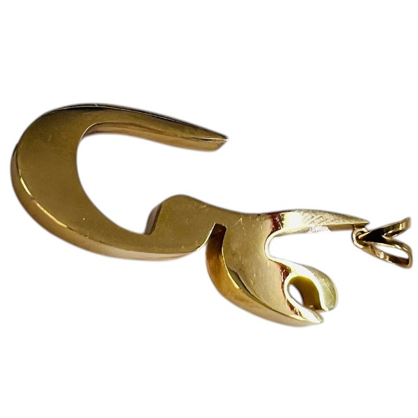 آویز طلا 18 عیار مردانه جواهری ترنم مدل ME301