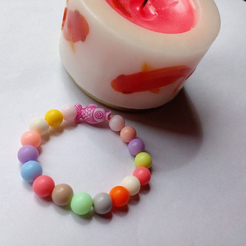 دستبند دخترانه مدل ماهی کد HCK043 دستبند دخترانه مدل ماهی کد HCK043