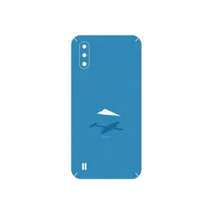 MAHOOT Minimal Paper Airplane Cover Sticker for Samsung Galaxy M01