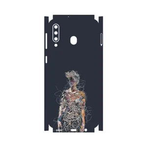 MAHOOT Strings Digital Art 1-FullSkin Cover Sticker for Samsung Galaxy M30