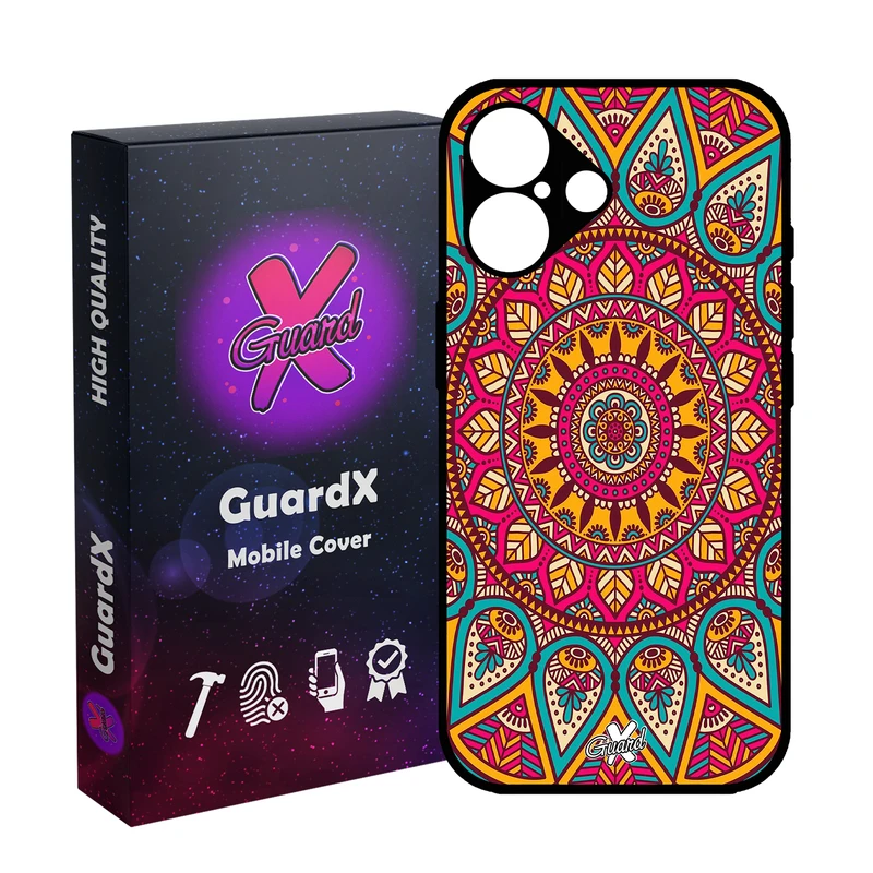 کاور گارد ایکس طرح Mandala مدل 10131 مناسب برای گوشی موبایل اپل iPhone 16