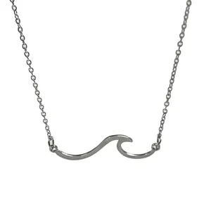 گردنبند زنانه مدل موج 18