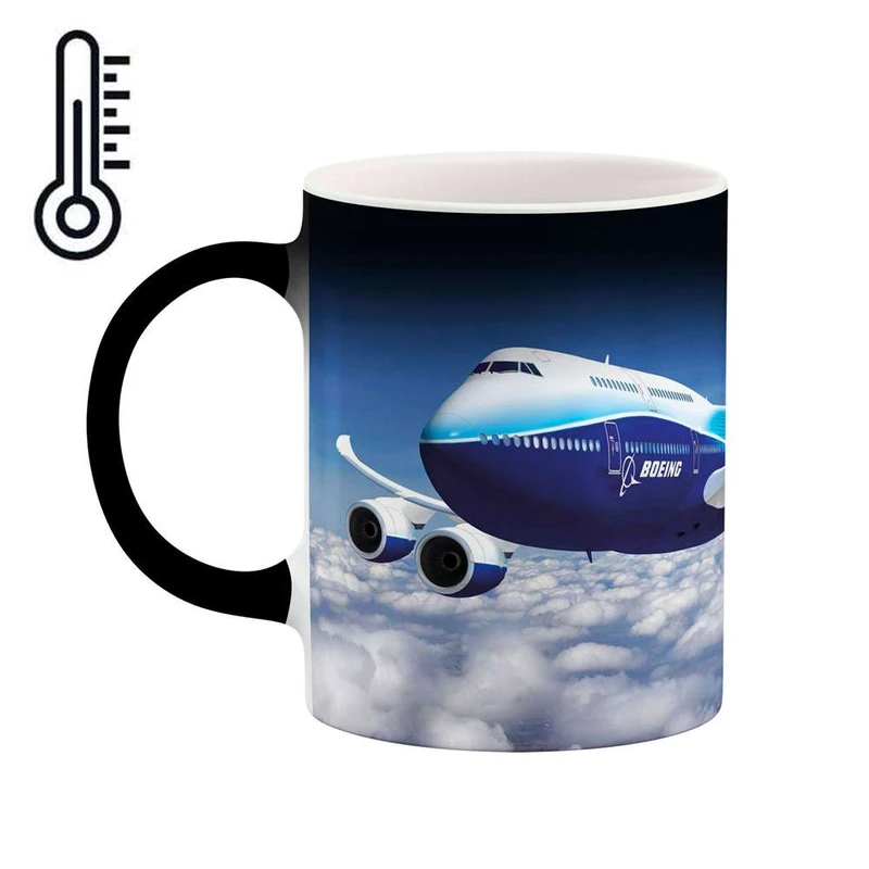 ماگ حرارتی کاکتی مدل هواپیما کد mgh10612