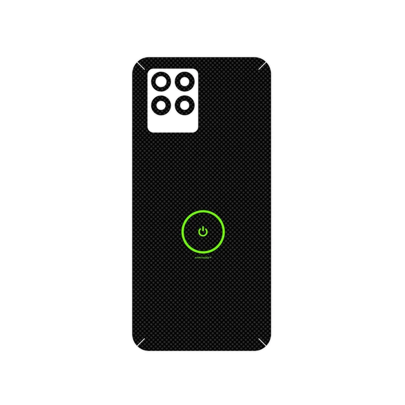 برچسب پوششی ماهوت مدل Minimal Power Button مناسب برای گوشی موبایل ریلمی 8 Pro