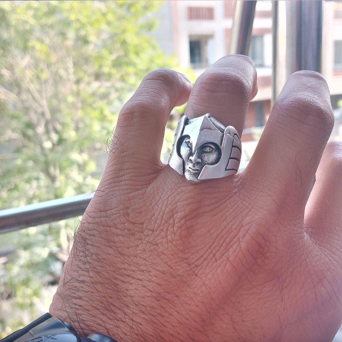 انگشتر مردانه مدل گلادیاتور ESPARTAN کد GL-30 انگشتر مردانه مدل گلادیاتور ESPARTAN کد GL-30