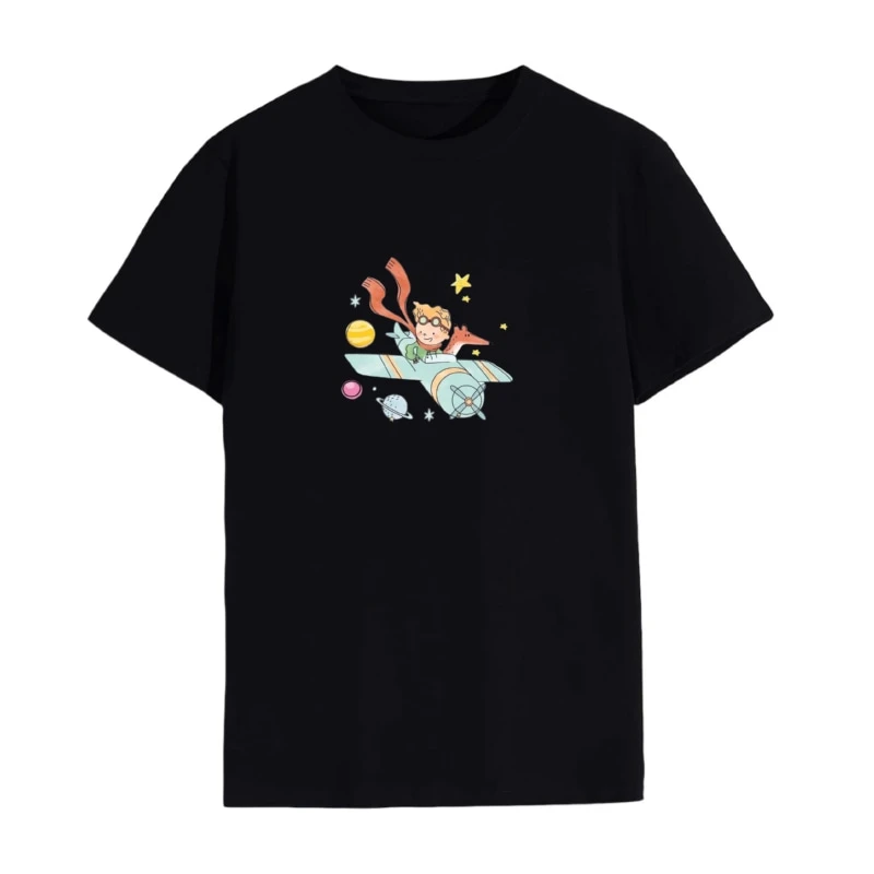 تی شرت لانگ زنانه مدل شازده کوچولو