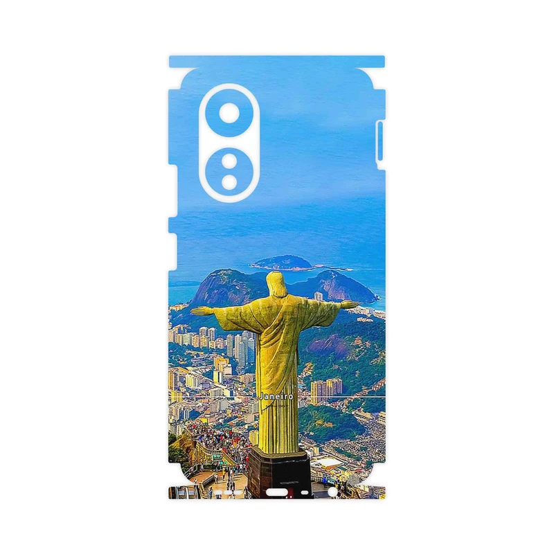 برچسب پوششی ماهوت مدل City of Rio de Janeiro-FullSkin مناسب برای گوشی موبایل اپو A58 4G