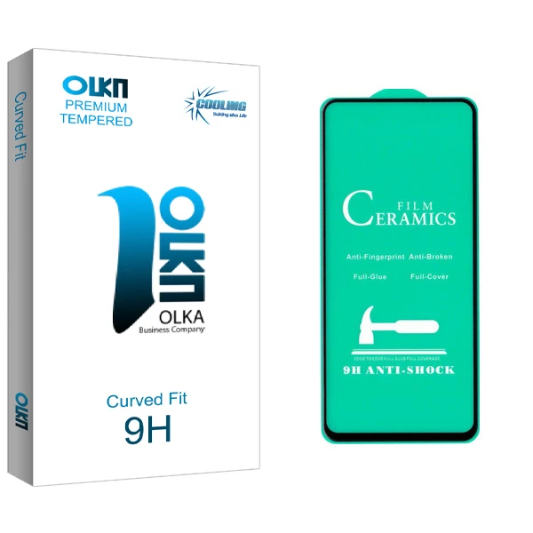 محافظ صفحه نمایش سرامیکی کولینگ مدل Olka glass مناسب برای گوشی موبایل شیائومی Redmi Note 9 Pro / Note 9S