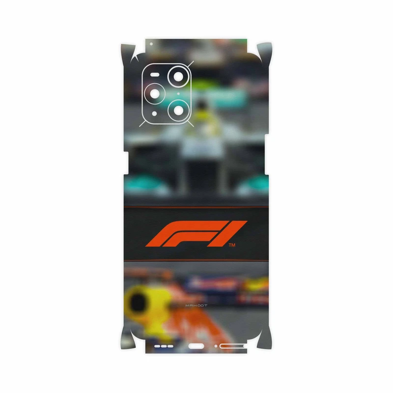 برچسب پوششی ماهوت مدل Formula-One-FullSkin مناسب برای گوشی موبایل اپو Find X3 Pro