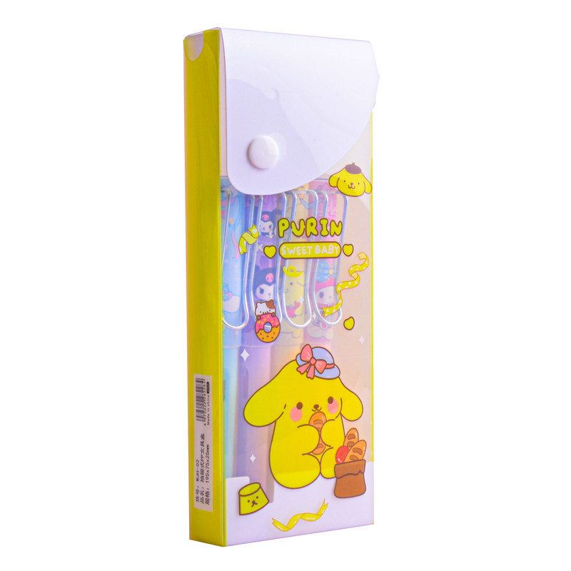 بسته لوازم تحریر مدل کرومی طرح سانریو بسته 5 عددی