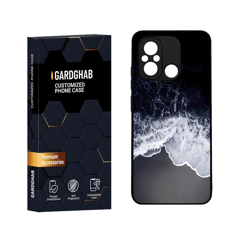 کاور گارد قاب مدل دورژله ای منظره و طبیعت مناسب برای گوشی موبایل شیائومی Poco C55 / Redmi 12c