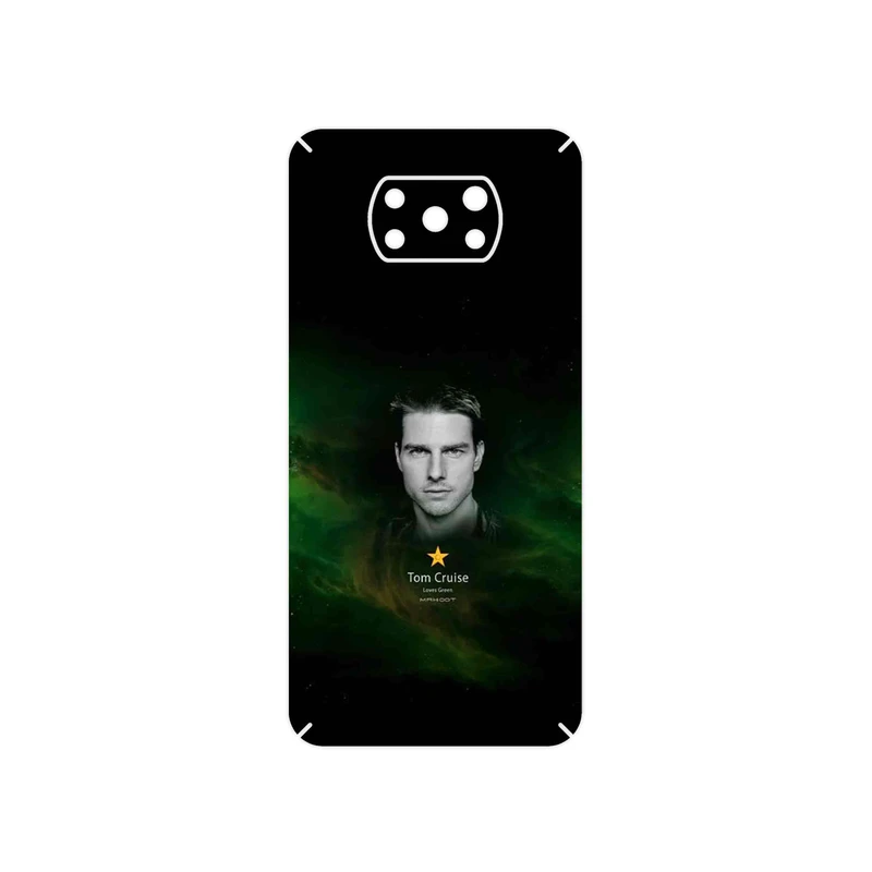 برچسب پوششی ماهوت مدل Tom Cruise مناسب برای گوشی موبایل شیائومی Poco X3 NFC