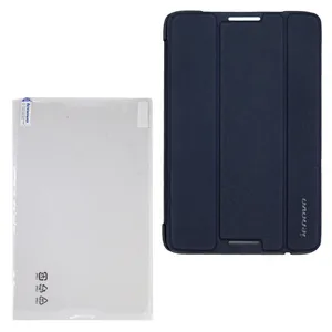 کیف کلاسوری لنوو مدل Folio Case مناسب برای تبلت لنوو A7-50 به همراه محافظ صفحه نمایش
