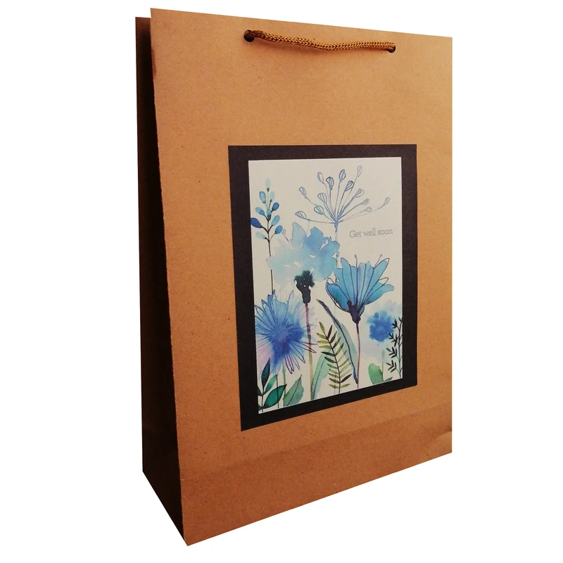 ساک هدیه مدل get well soon مجموعه 2 عددی