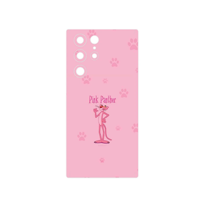 برچسب پوششی ماهوت مدل The Pink Panther مناسب برای گوشی موبایل سامسونگ Galaxy S22 Ultra 5G