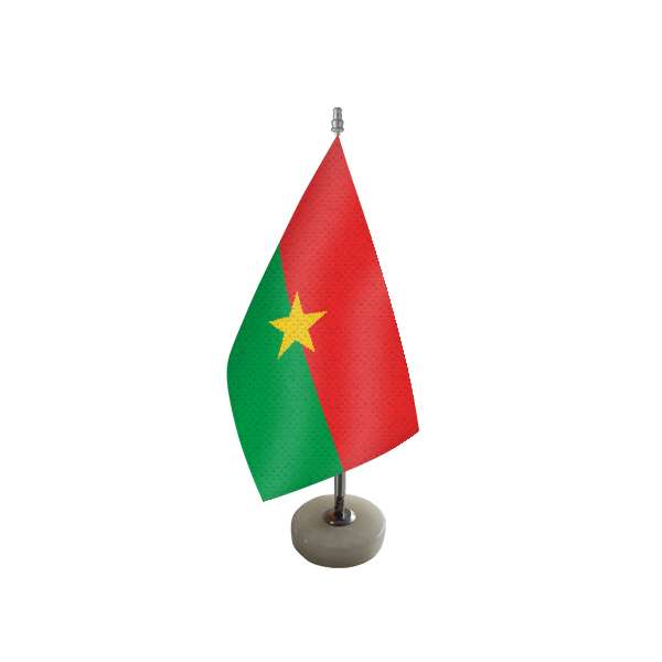 پرچم رومیزی مدل بورکینافاسو