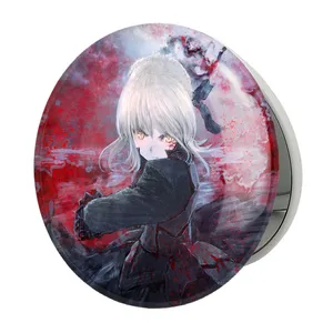 آینه جیبی خندالو طرح التر انیمه فیت استی نایت Fate Stay Night مدل تاشو کد 22816 