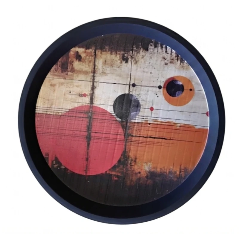 سینی بدون دسته طرح مدرن کد ۱۲۰ سایز 32x32  سانتی متر