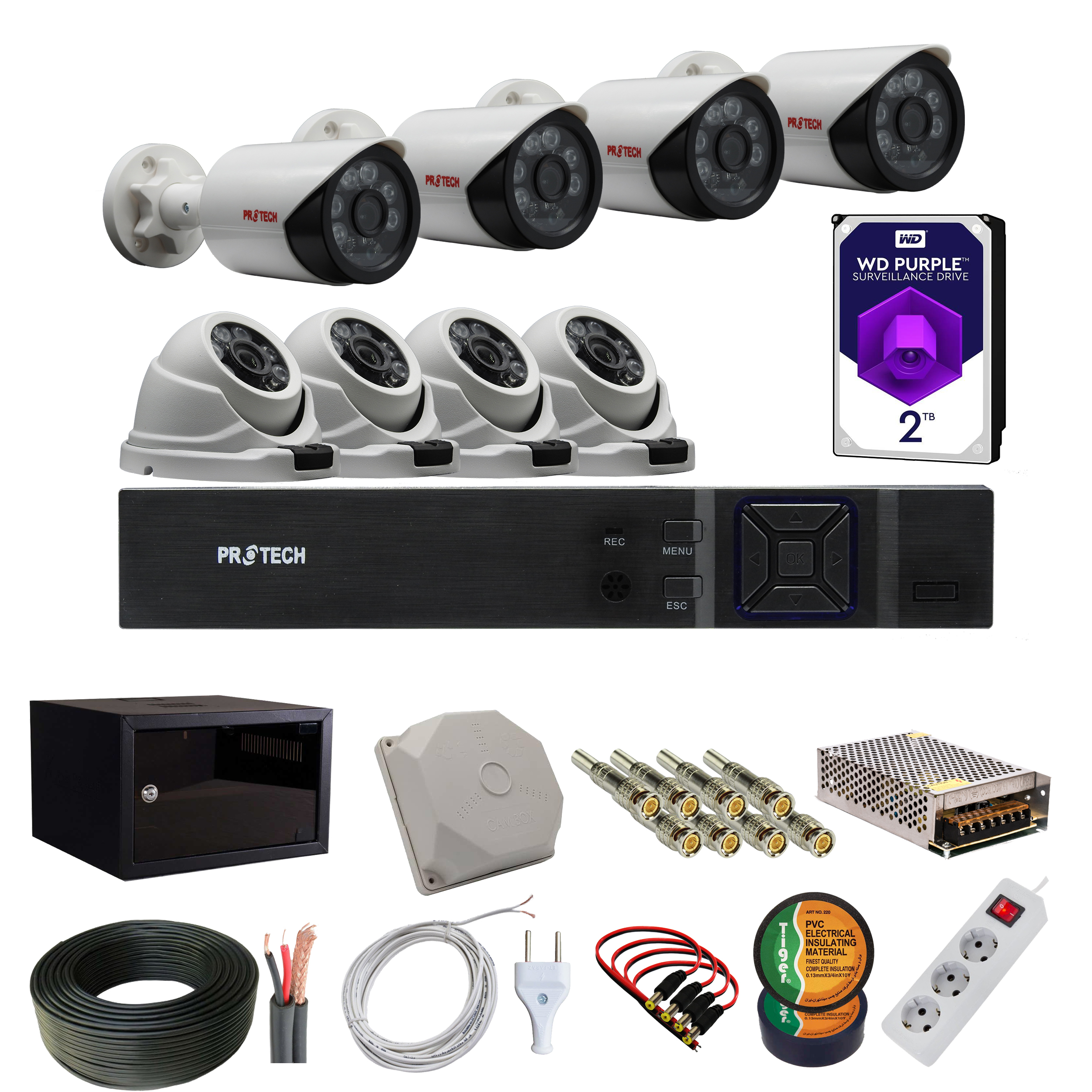 سیستم امنیتی پروتک مدل PT-3008