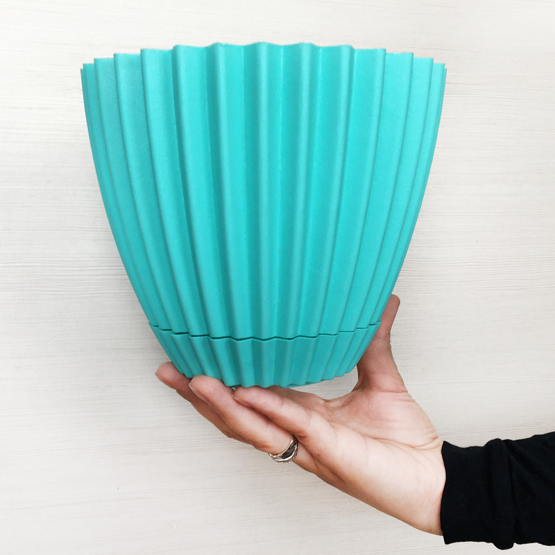 گلدان دانیال پلاستیک مدل 4-603 مجموعه 4 عددی