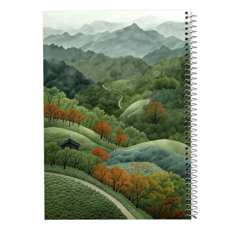 دفتر لیست خرید 50 برگ مدوپد مدل طبیعت کد DF15416