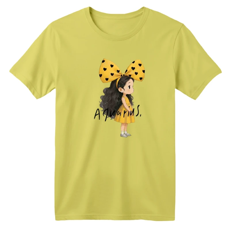 تی شرت آستین کوتاه بچگانه مدل دخترک کد 28