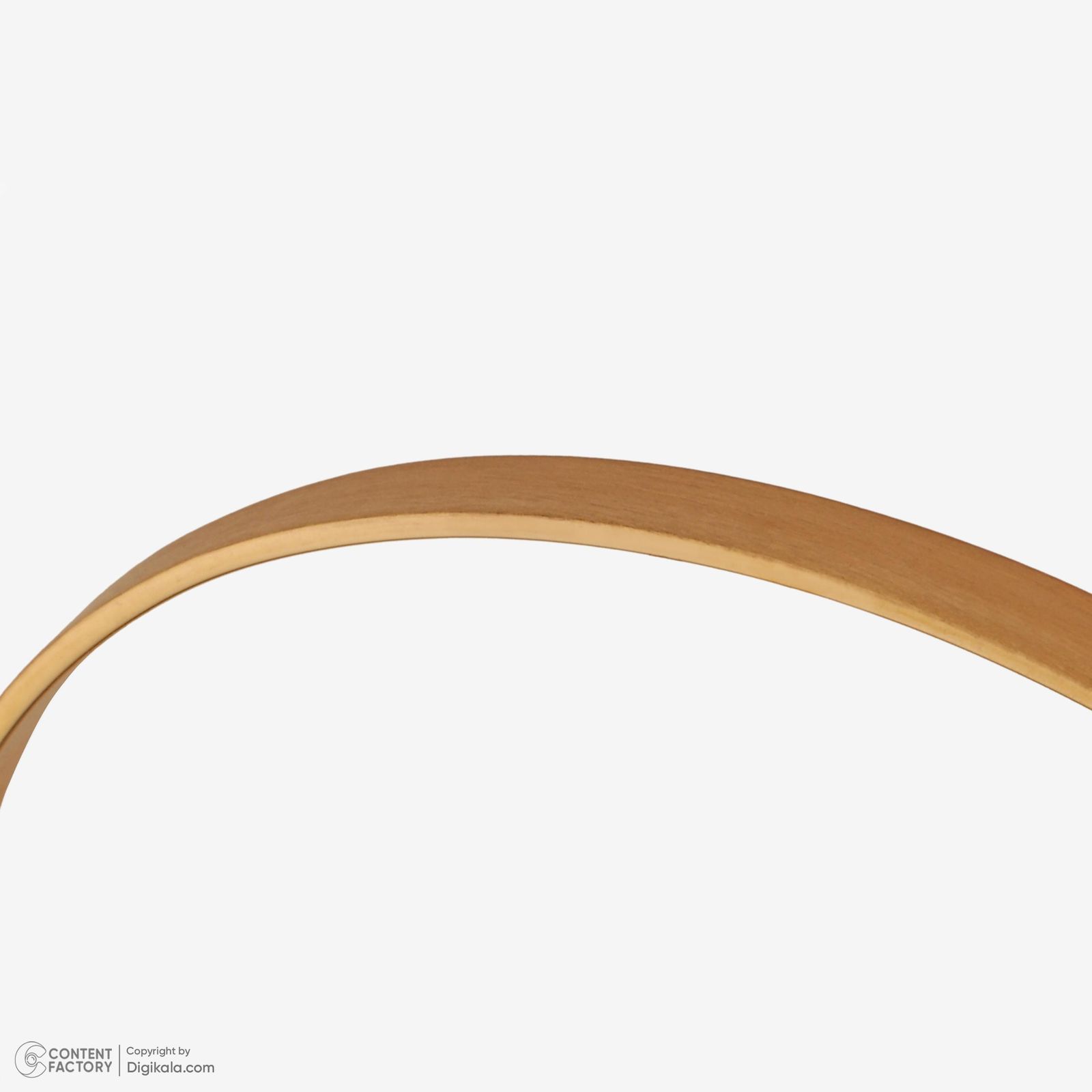 دستبند النگویی طلا 18 عیار زنانه حافا گلد مدل bn012 -  - 5