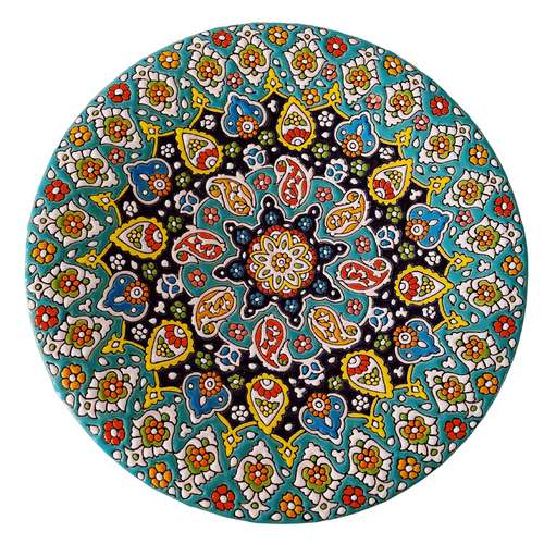 بشقاب میناکاری کد 8045