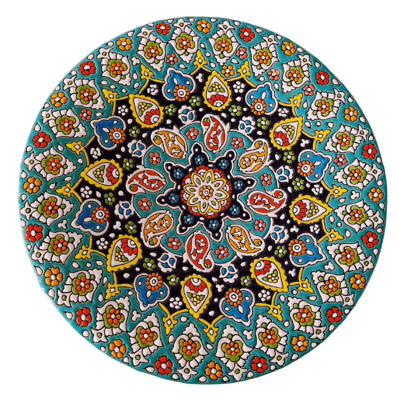 بشقاب میناکاری کد 8045