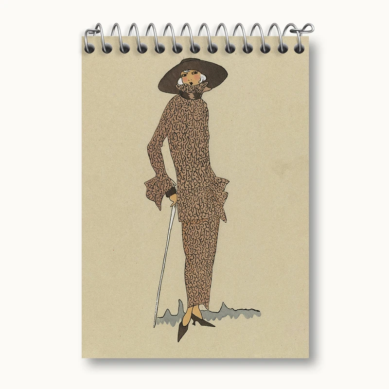 دفتر یادداشت 50 برگ خندالو طرح فیگور دخترانه کد N2477