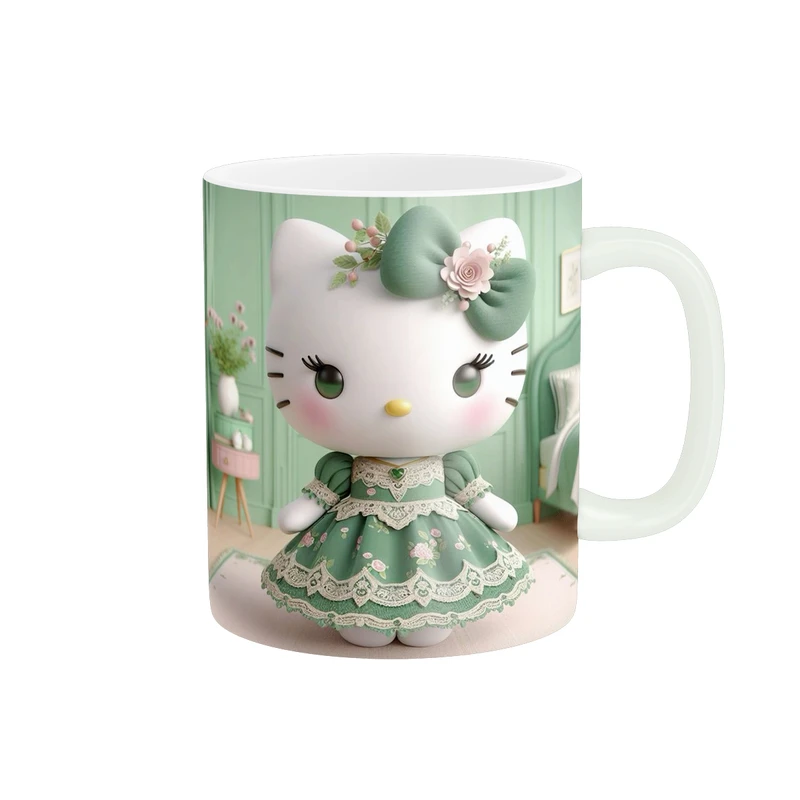 ماگ پاد آفرین طرح کیتی کد 4101