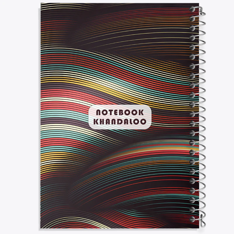 دفتر مشق 50 برگ خندالو طرح پترن فانتزی کد N4757