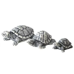 مجسمه طرح لاک پشت مجموعه سه عددی