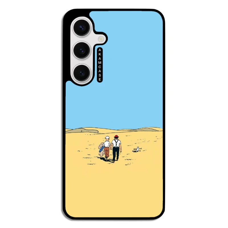 کاور آکام مدل AMC-WSGS24-TINTIN-15 مناسب برای گوشی موبایل سامسونگ Galaxy S24