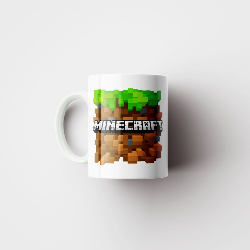 ماگ طرح ماینکرفت Minecraft کد wall-15