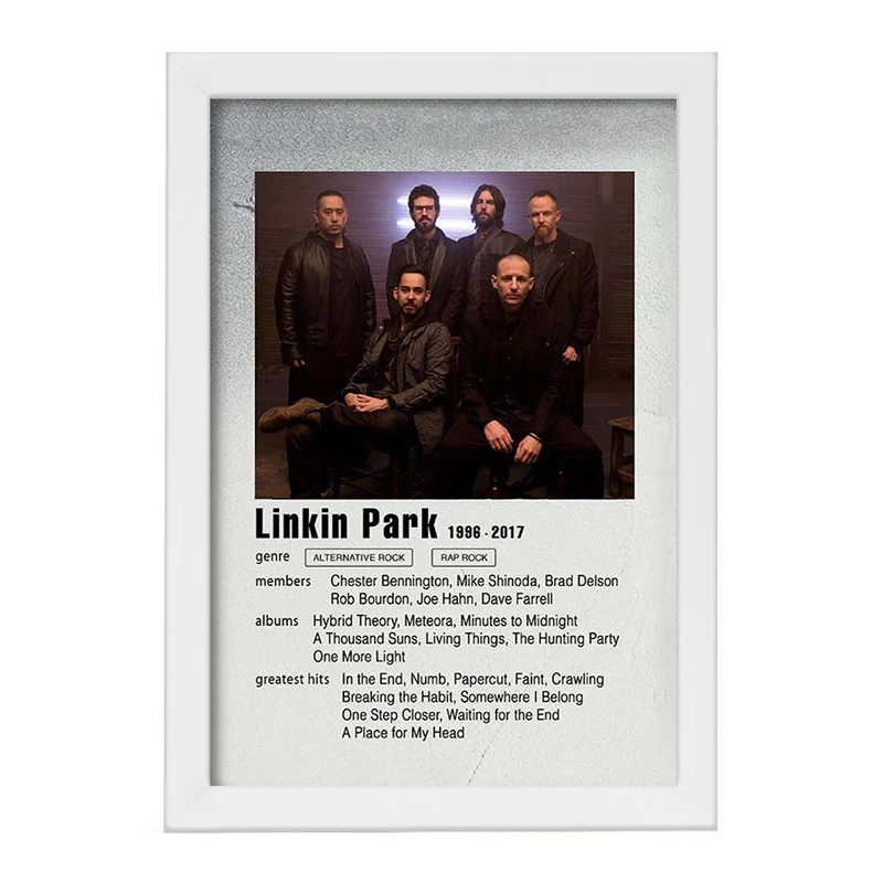 تابلو خندالو مدل لینکین پارک (Linkin Park)   کد F11234