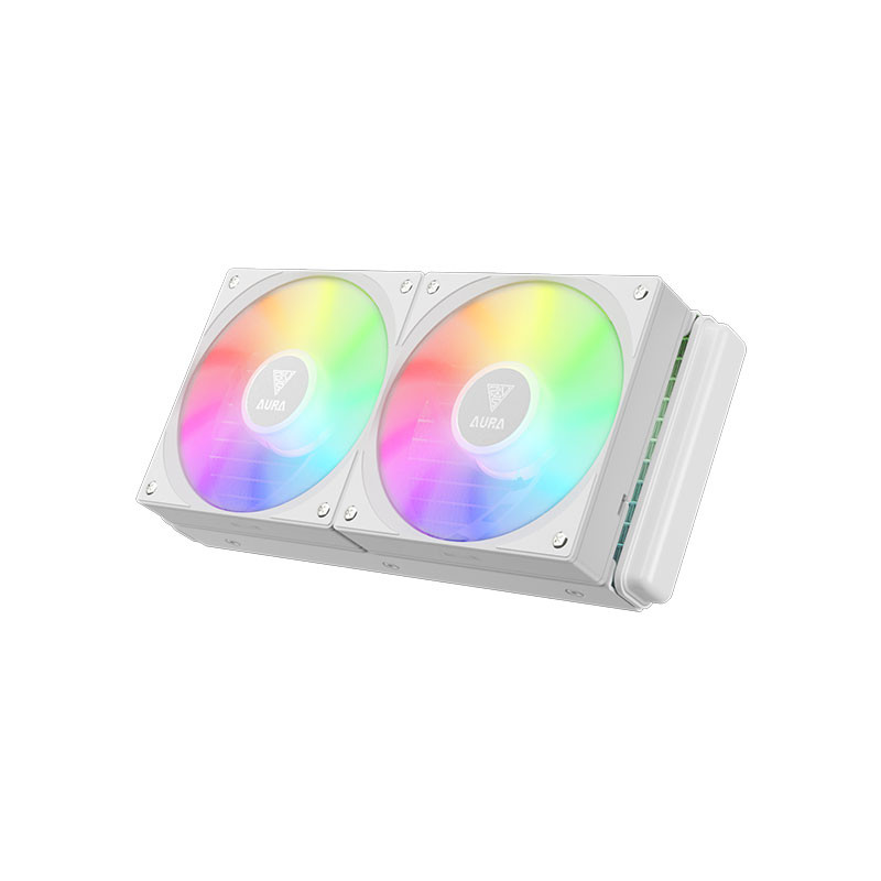 سیستم خنک کننده آبی گیم دیاس مدل AURA GL240 V2 WH