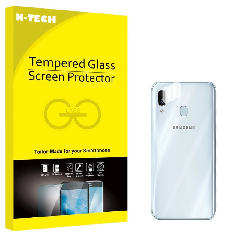 محافظ لنز دوربین انتک مدل LSNK-01 مناسب برای گوشی موبایل سامسونگ Galaxy A30 بسته سه عددی